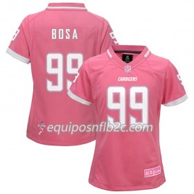 Camiseta Mujer NFL Los Angeles Chargers Joey Bosa 99 Nike Rosa 